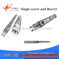 Nitrided/film blowing screw and barrel/plastic extruder screw barrel